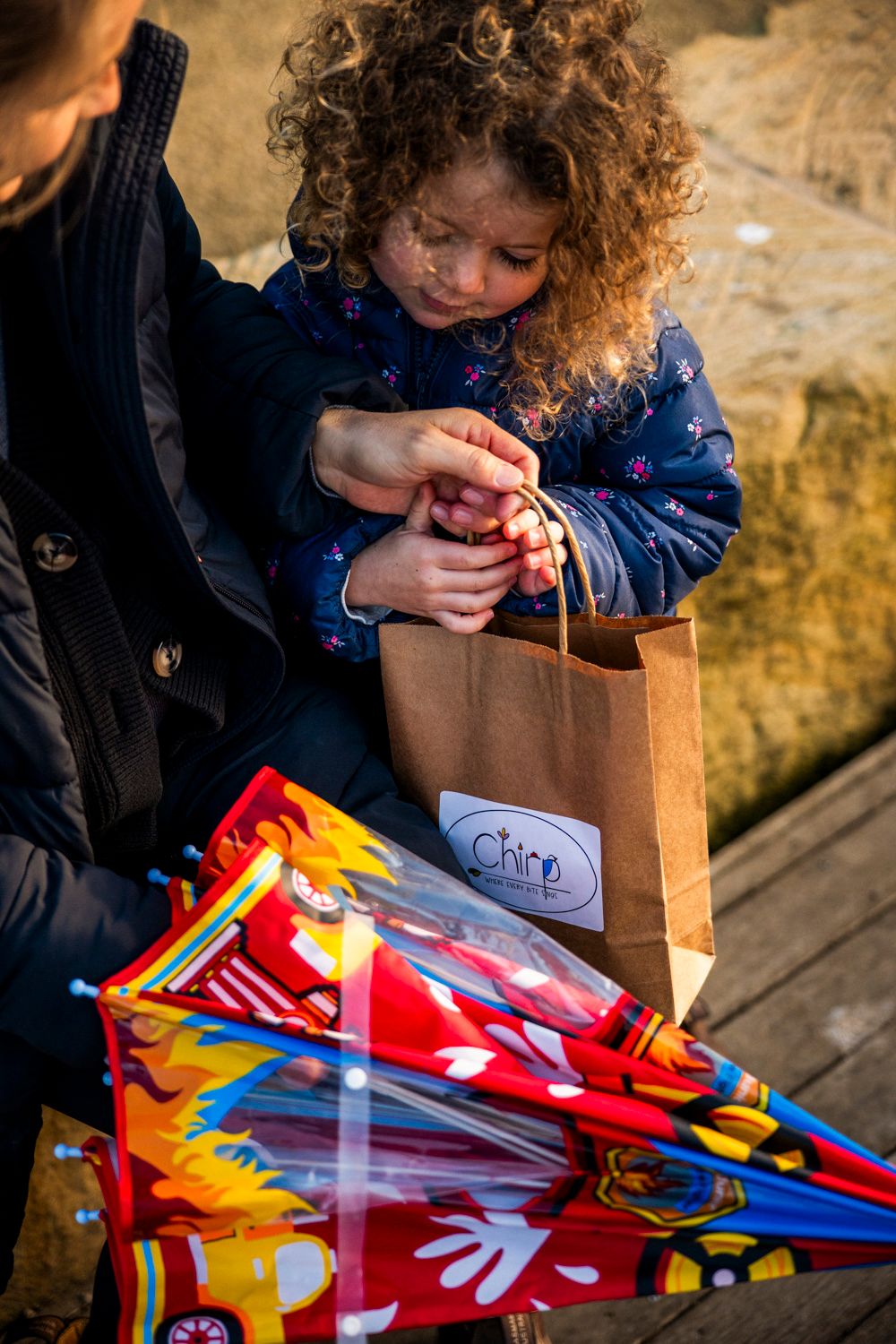 The charming atmosphere of Chirp in historic Richmond.